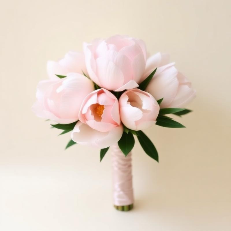 Bridesmaid Peony Posy