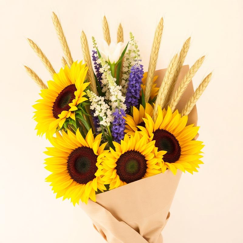 Golden Hour Sunflowers