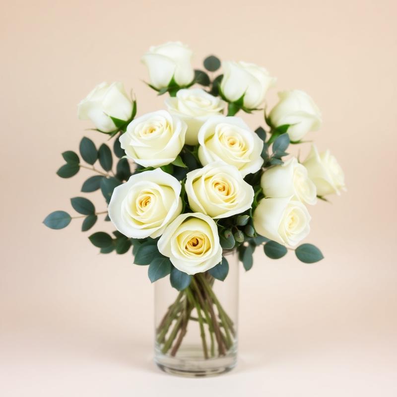 White Rose Dozen