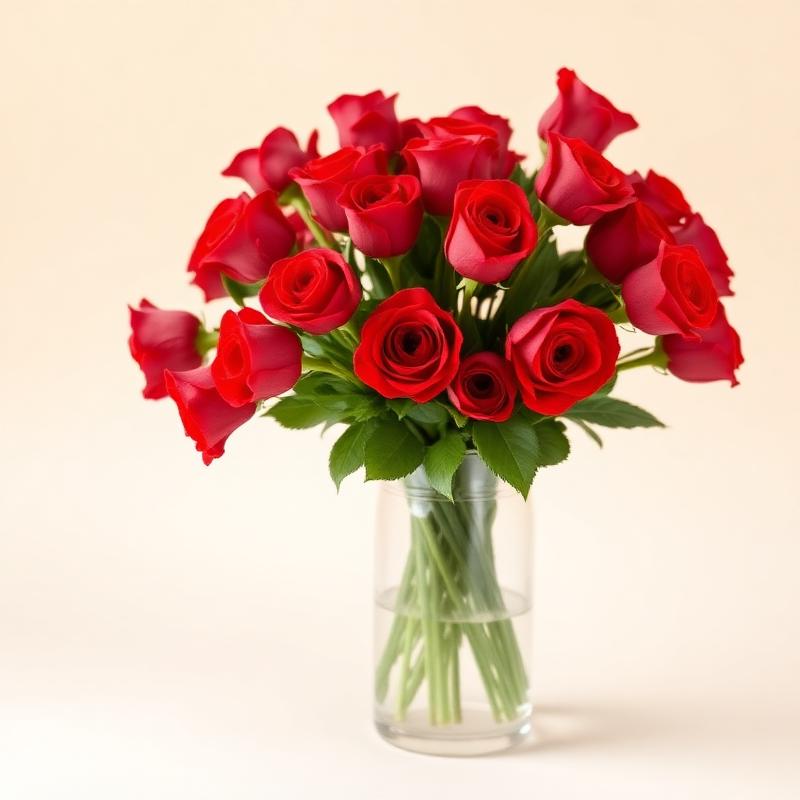 Classic Red Roses